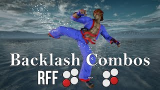 Hwoarang Backlash Combos  Tekken 7 [upl. by Lazos]