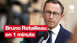 Qui est Bruno Retailleau le nouveau ministre de lIntérieur de Michel Barnier [upl. by Rozina]