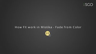 How FX work in Mistika Boutique  Fade from Color [upl. by Aanas172]