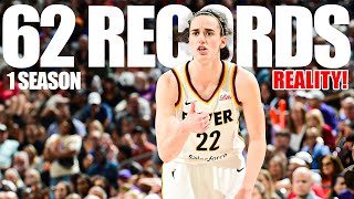 UNBELIEVABLE Caitlin Clark SMASHED 62 RECORDS In Rookie WNBA Season History Will Never Be The Same [upl. by Itsym]