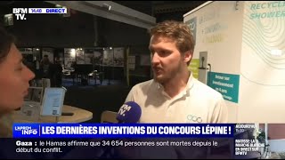 BFMTV  Foire de Paris les dernières inventions du concours Lépine  4 mai 2024 [upl. by Asserat]