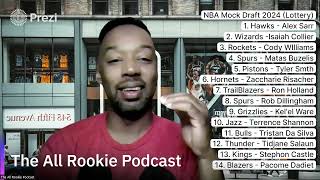 Instant NBA Draft Lottery Results amp Mock Draft 10 The All Rookie Podcast [upl. by Hoang902]