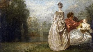 Antoine Watteau  Lart de la fugue  Peindre les femmes en fuite [upl. by Lerrehs864]