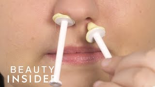 How To Wax Your Nose Hairs At Home [upl. by Frydman163]