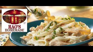 RAOS HOMEMADE®  Chicken Alfredo  Taste Test amp Review  JKMCraveTV [upl. by Nilkoorb78]