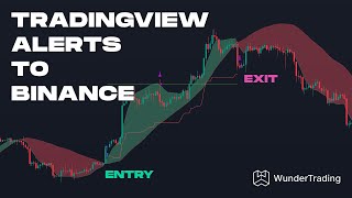 TradingView Alerts to Binance Exchange  Ultimate Crypto Trading Guide [upl. by Wellington]