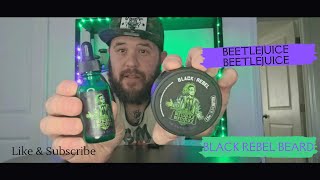 Black Rebel Beard Beetlejuice Beetlejuice Beard Oil amp Butter Review Honest Thoughts and Results [upl. by Midas]