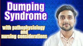 Dumping Syndrome  pathophysiology  Nursing Considerations [upl. by Nirb]