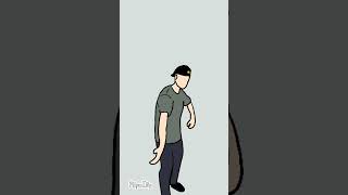 first rotoscope animation rotoscope rotoscopeanimationshort flipaclip [upl. by Lunneta722]