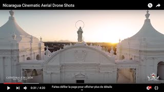 Nicaragua Cinematic Aerial Drone Shots [upl. by Ardnasil172]