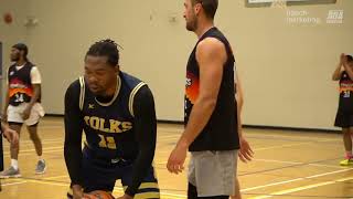 2023 Burnaby Spring Competitive Finals  Monstars vs Yolks  Roundball BC Mens Basketball League [upl. by Enirual]