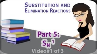 SN1 Reaction Rate and Mechanism  Unimolecular Nucleophilic Substitution Part 1 [upl. by Naryt]