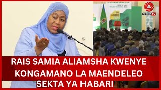 🔴LIVE RAIS SAMIA KWENYE KONGAMANO LA MAENDELEO YA SEKTA YA HABARI [upl. by Burty]