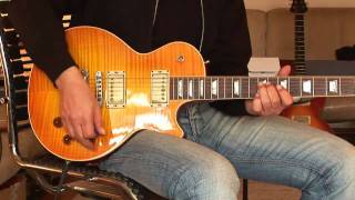 Brunetti Single Man 16 Combo plus 2003 Heritage Les Paul Part3 clean [upl. by Anilok]