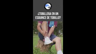 Cuando usar tobillera en el esguince de tobillo fisioterapiatualcance [upl. by Nylesoy]