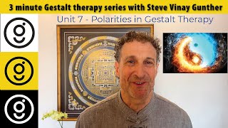 Working with polarities in Gestalt therapy • 3 minute Gestalt series 7 [upl. by Retswerb23]