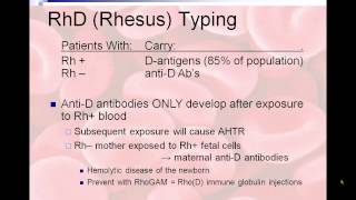 Basic Science  Transfusion Medicine  Part 1 [upl. by Coridon3]