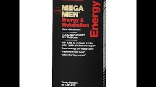 GNC Mega Men Multivitamin Review [upl. by Murtha]