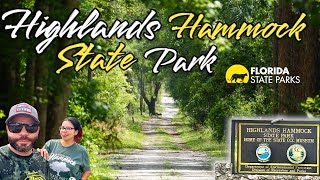 Highlands Hammock State Park Tour and campground Florida [upl. by Eceinert]