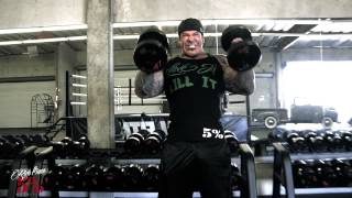 HAMMER CURLS 5 DIFFERENT TYPES Rich Piana [upl. by Anar86]