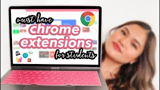 10 MUSTHAVE chrome extensions for students for productivity organization [upl. by Nohtan726]