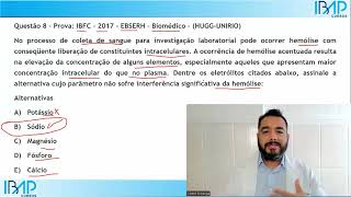 BQ08 Questões Comentadas de Concurso Biomédico Bioquímica Clínica  Prof Dr Victor Proença [upl. by Shanie847]