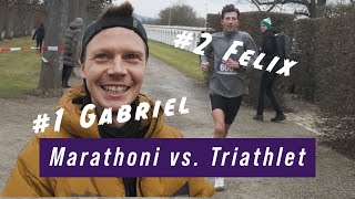 11km Volkslauf gegen meinen LaufTrainingspartner  Triathlon Training Recap [upl. by Catton]