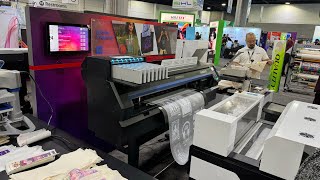 Mimaki new solutions at Printing United 2023 in Atlanta GA [upl. by Novyert474]