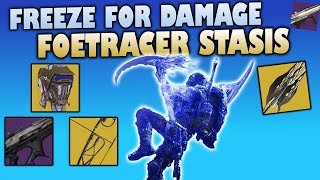 Longer DPS Freeze For Damage Foetracer Stasis Hunter Build  Destiny 2 Season 22 [upl. by Mclaurin221]