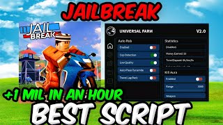 Jailbreak Script 💸  Auto Rob Infinite Crates Kill Aura  NO KEY [upl. by Old]