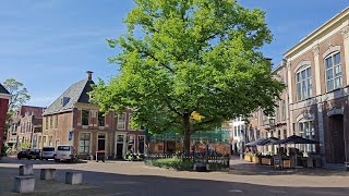 Sunday morning walk in Leeuwarden The Netherlands Just walking no talking 4k 60 fps [upl. by Gran]