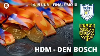 NKFINALE MO18 🏆  HDM  Den Bosch  𝐿𝐼𝑉𝐸 𝑉𝐴𝑁𝐴𝐹 1415 𝑢𝑢𝑟 [upl. by Suiravad]