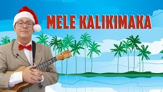 Mele Kalikimaka Christmas Ukulele Tutorial [upl. by Joellyn]