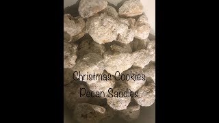 Christmas Cookies  Pecan Sandies [upl. by Ennairrek]