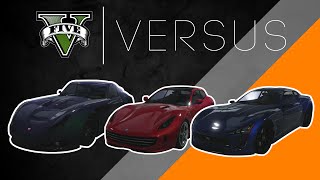 GTA V  Versus  Expensive Sports Cars Verlierer vs Bestia GTS vs Furore GT [upl. by Atnom]