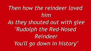 Rudolph The Red Nosed Reindeer  Gene Autry lyrics [upl. by Shelby]