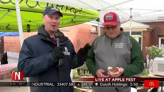 Adam interviews Bill Bodin with Bodins fisheries during Apple Fest Live show [upl. by Hultin]