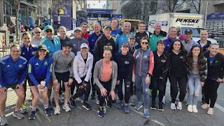 Over 50 from Toledo running in Boston Marathon [upl. by Hillel276]