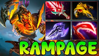 Rampage  26 Kills Clinkz Dota 2 Mid Lane New Meta 737 Carry Pro Gameplay Skills Item Build Support [upl. by Oniger]