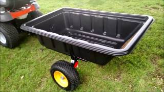 Polar 18 cu ft CF18 Dump Cart Unboxing and assembly [upl. by Gonroff143]