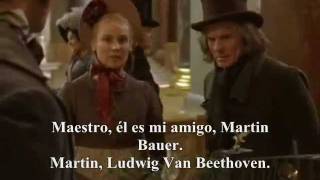 Copying Beethoven Subtitulada Mejor escena [upl. by Hnamik]