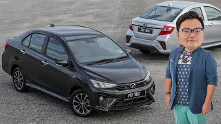 FIRST DRIVE 2020 Perodua Bezza 10 and 13 facelift review  RM345kRM50k [upl. by Cormier]