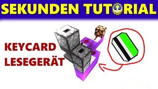 ⏱Sek Tutorial 9 KEYCARDLESER für ALLES [upl. by Alwyn836]