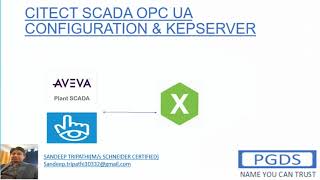 KEPSERVER OPCUA WITH CITECT SCADA [upl. by Pathe]