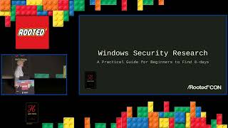 Windows Security Research A Practical Guide for Beginners to find 0 days  HackTricks Track 2023 [upl. by Eadmund]