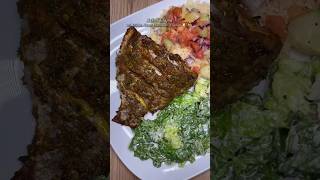 Le vrai Attieke poisson grillé à livoirienne😋🥰🤩 Awa [upl. by Bevash]