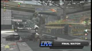 GameBattles Live  MW2 4v4 Showdown Tournament Finals  Game 1 [upl. by Busby]