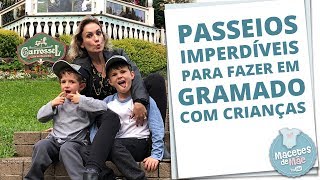 VIAGEM COM CRIANÇAS GRAMADORS  MACETES DE MÃE [upl. by Keely]