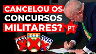 FIM DOS CONCURSOS MILITARES EM 2023 entenda [upl. by Lebatsirhc]