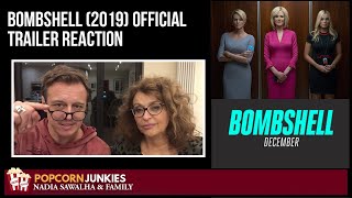 BOMBSHELL 2019 New Official Trailer Nadia Sawalha amp The Popcorn Junkies REACTION [upl. by Wiencke]